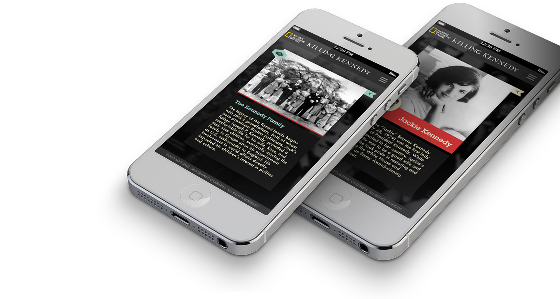 Killing Kennedy Screens - Secondary Content Mobile