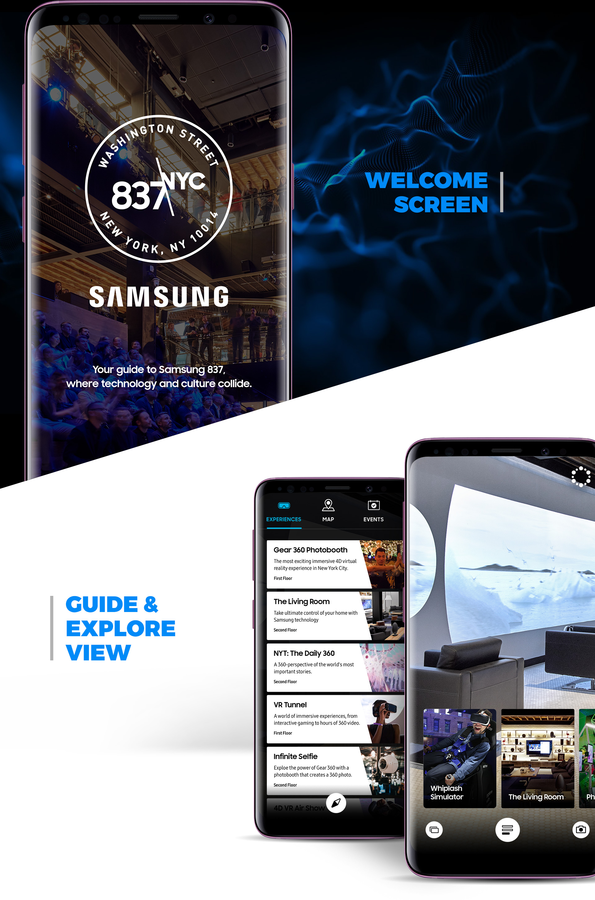 Samsung 837 Mobile Screens